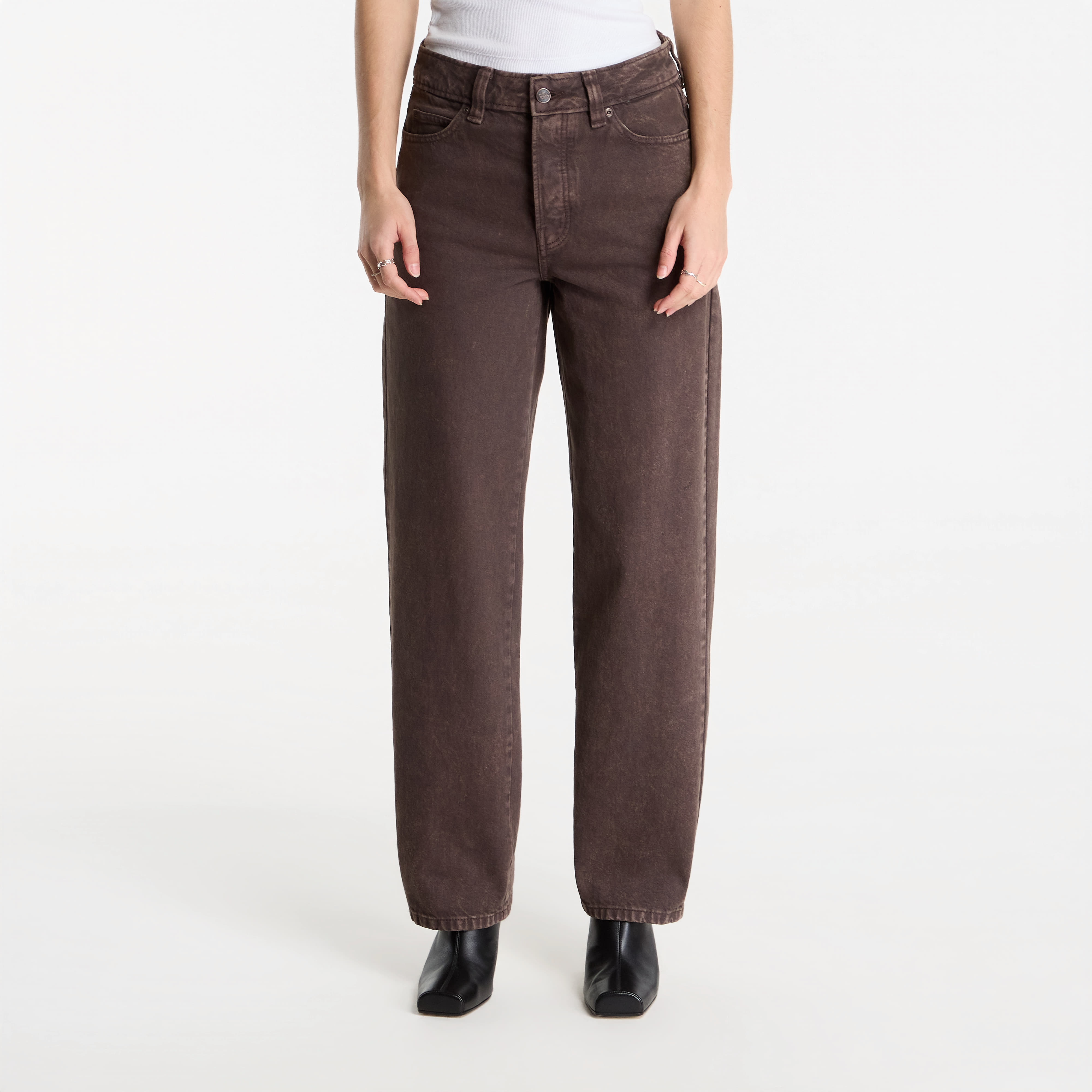 Jeans Dickies 984 Relaxed Straight Jeans Dark Brown W26