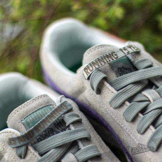 Puma suede sale uomo argento