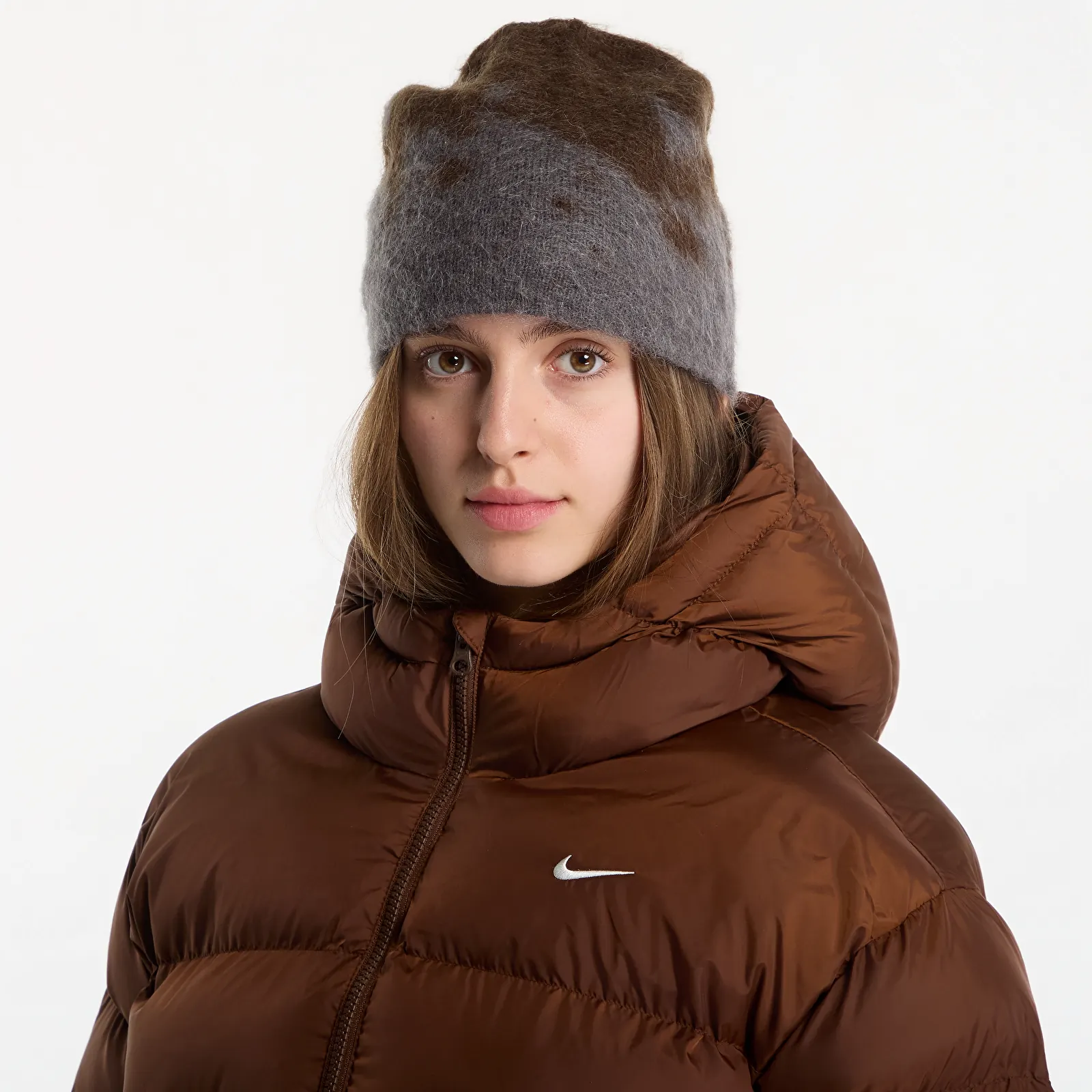 Jacken für Frauen Nike Sportswear Therma-FIT Jacket Cacao Wow/ Sail