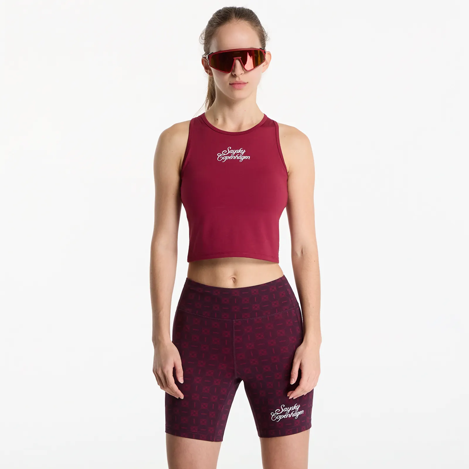 Vests SAYSKY W Couture Combat Crop Top Red