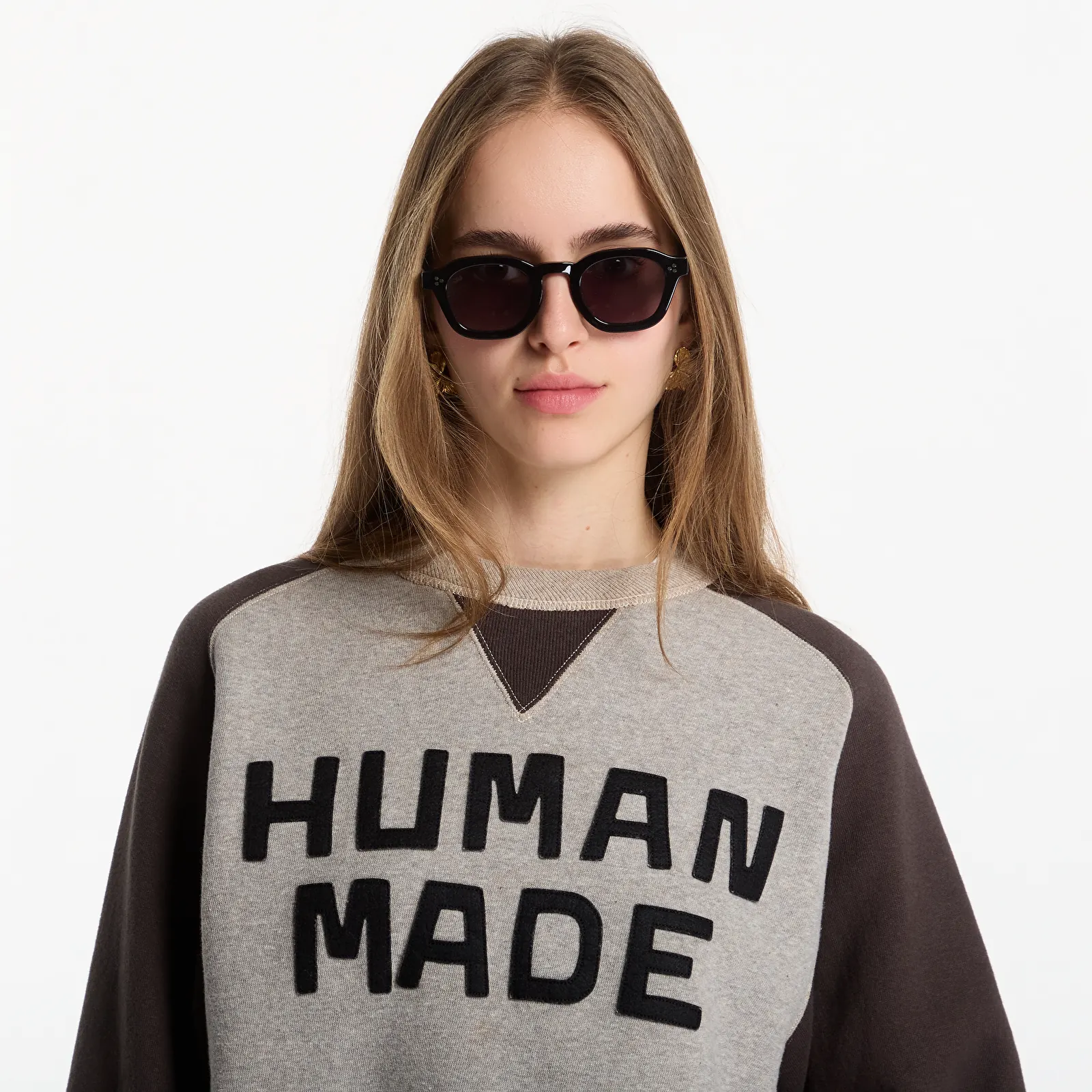 Худі та реглани Human Made Raglan Tsuriami Sweatshirt UNISEX Charcoal
