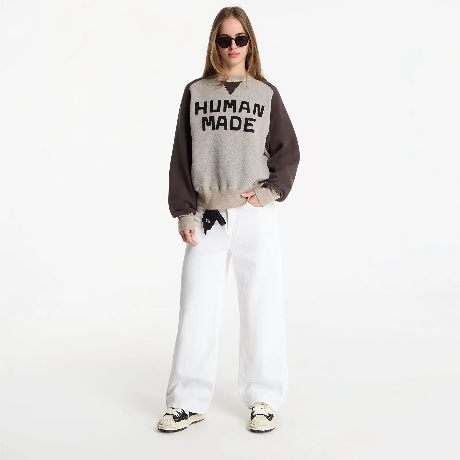 Худі та реглани Human Made Raglan Tsuriami Sweatshirt UNISEX Charcoal