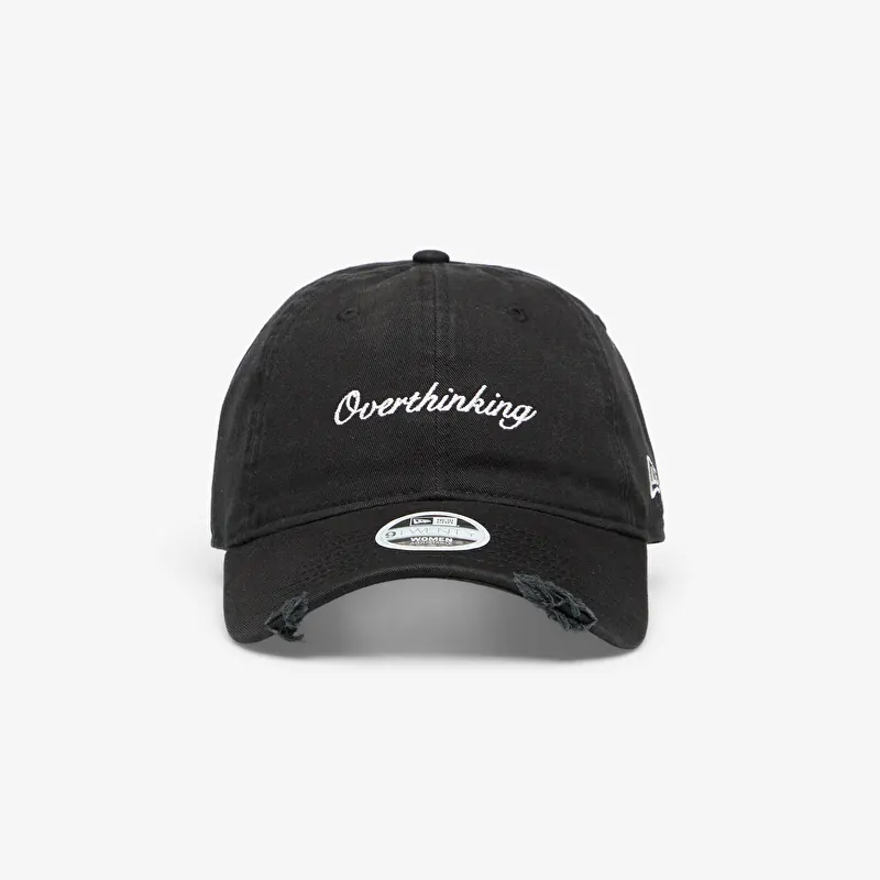 Шапка New Era 9TWENTY Slogan Black/ Light Beige