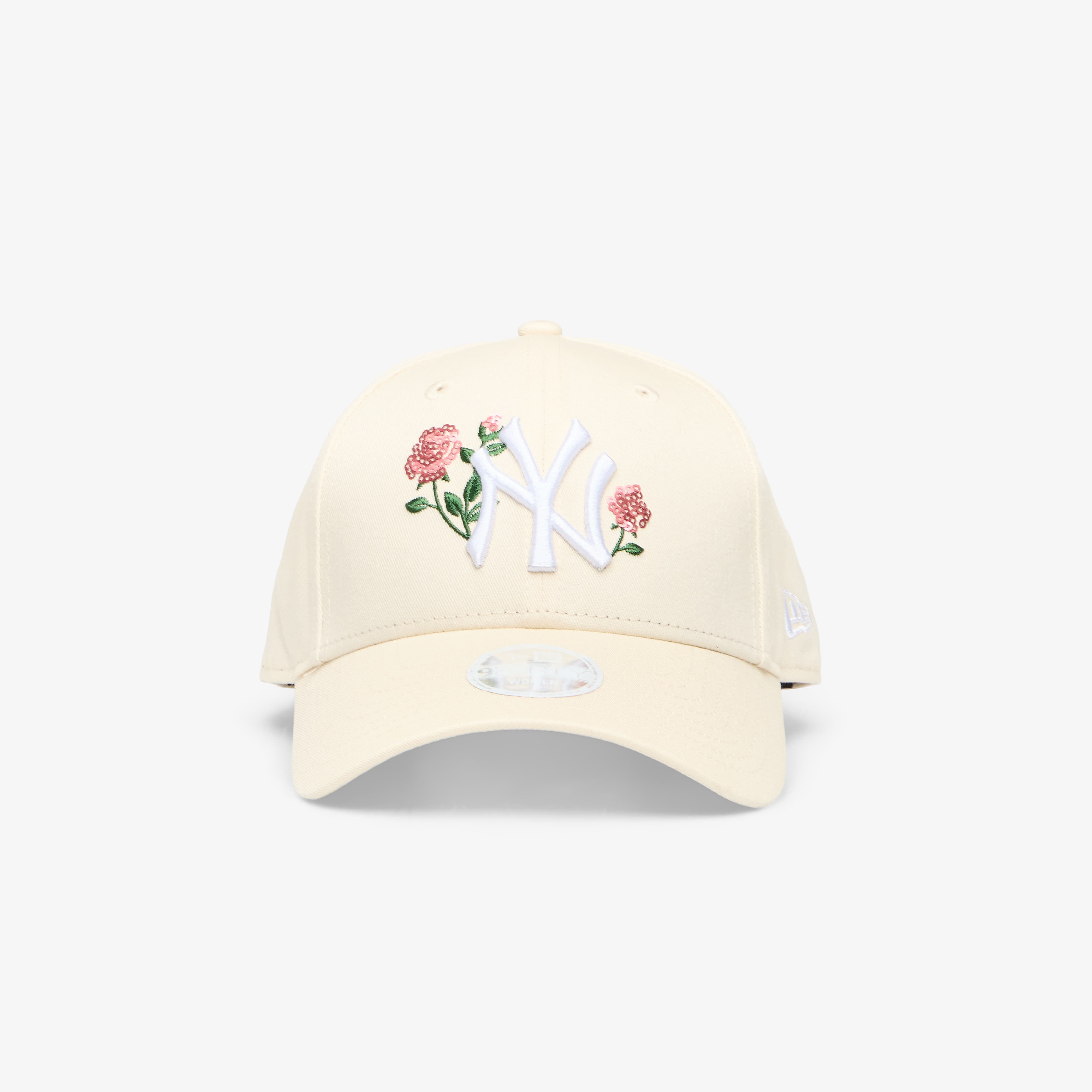 Hætte New Era 9FORTY MLB Rose Sequin New York Yankees Light Caramel Universal