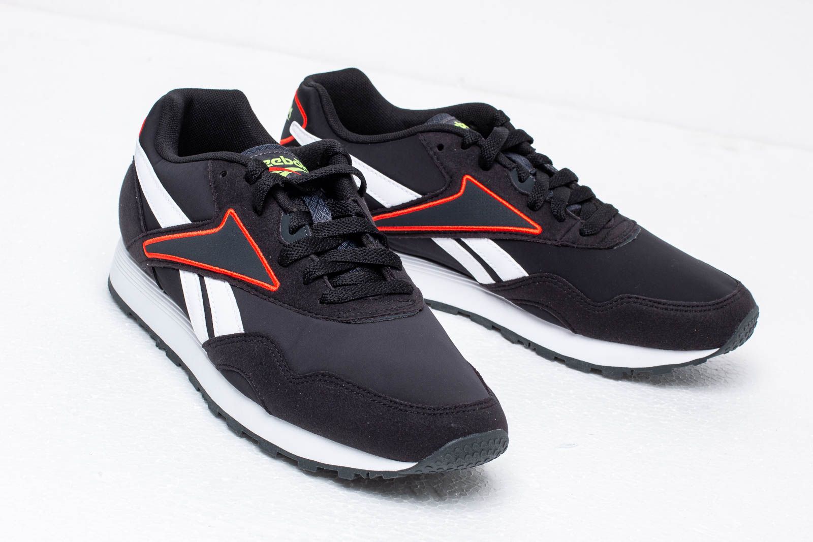 Men s shoes Reebok Rapide MU Black White Grey Red Lime Footshop
