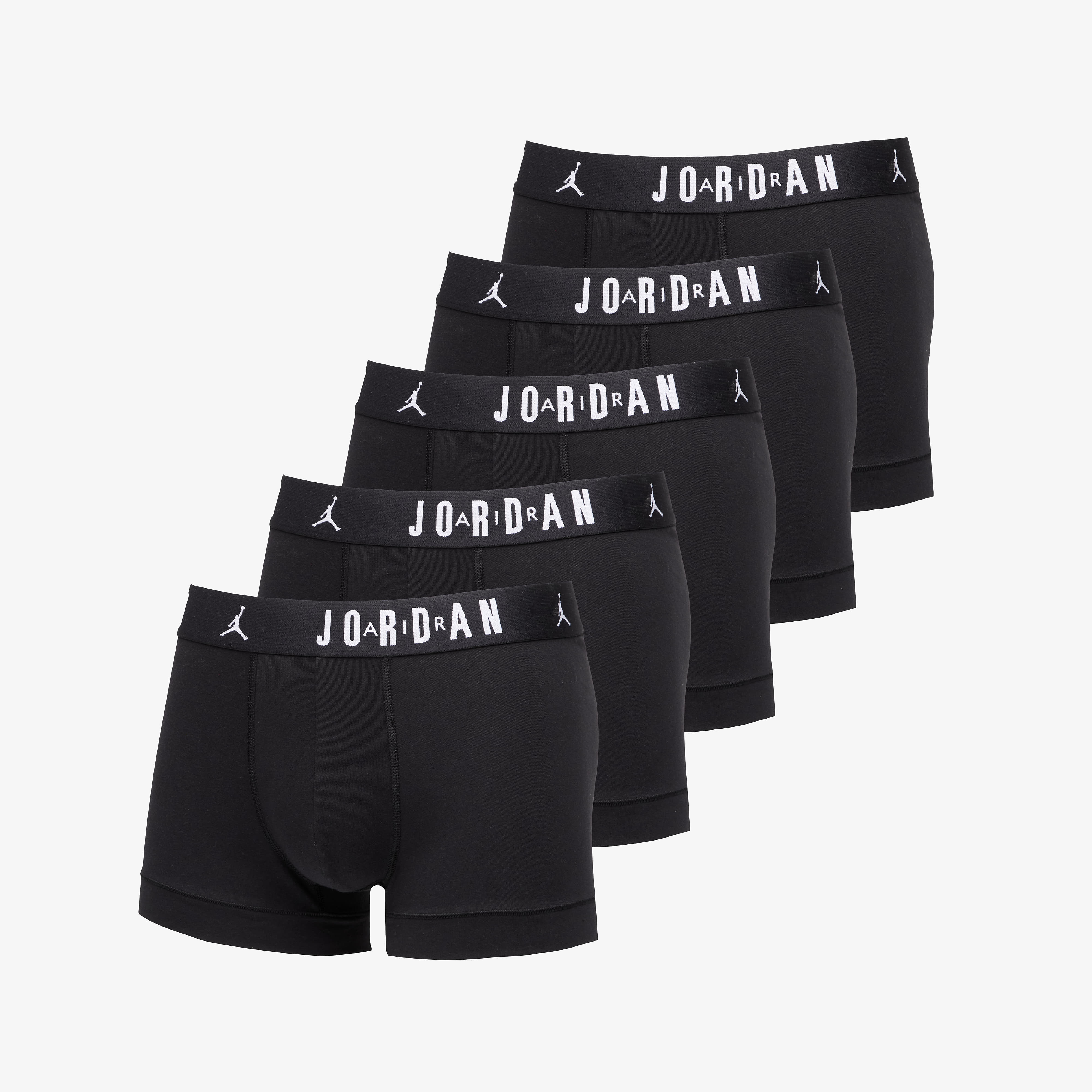 Boksershorts Jordan Jhm 5-Pack Cotton Trunk Black XL