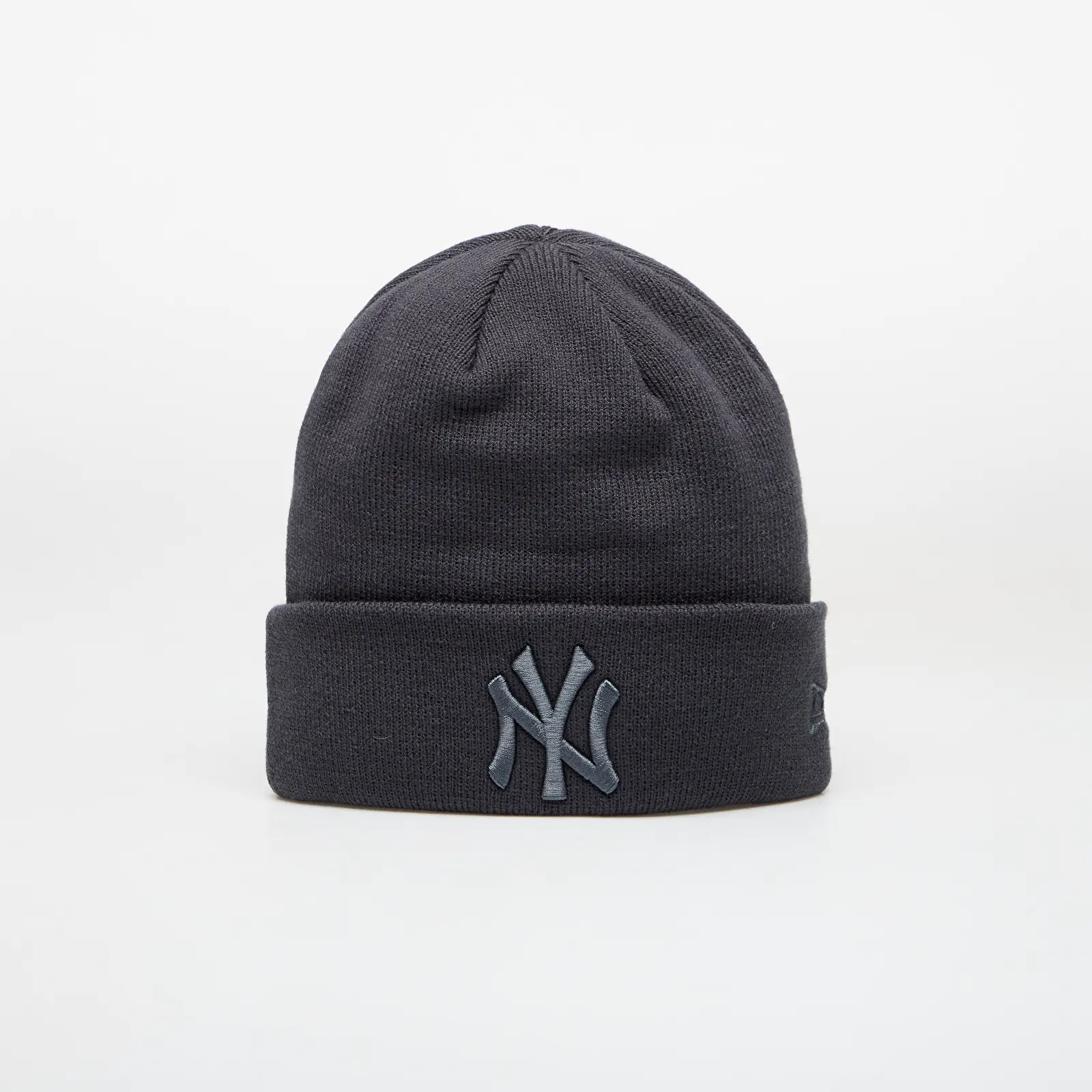 Шапки New Era Knit Medium MLB League Essential Beanie New York Yankees Dark Grey