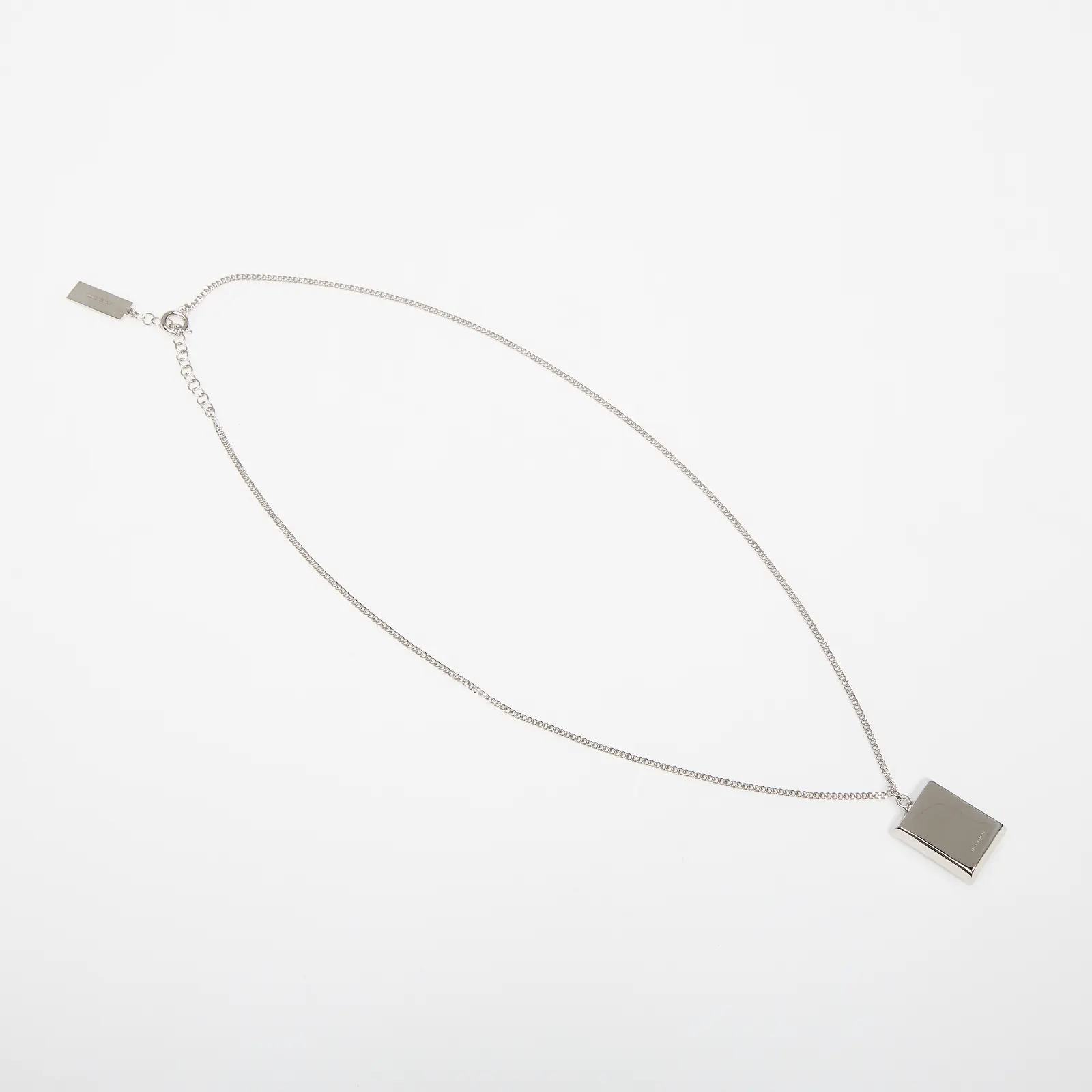 Naszyjniki MM6 Necklace Shiny And Matt Palladium