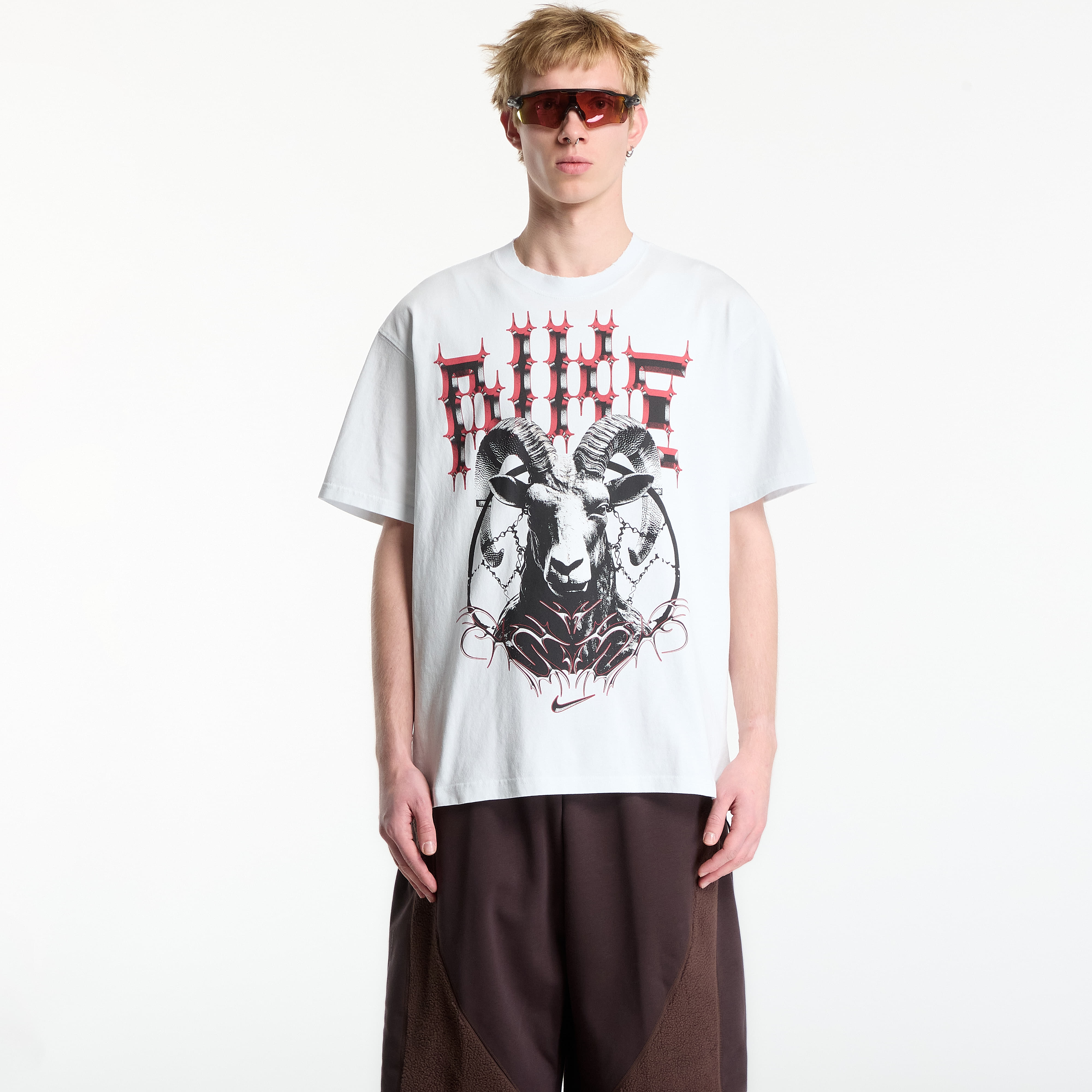 T-shirt Nike Men's Basketball T-Shirt Off White S