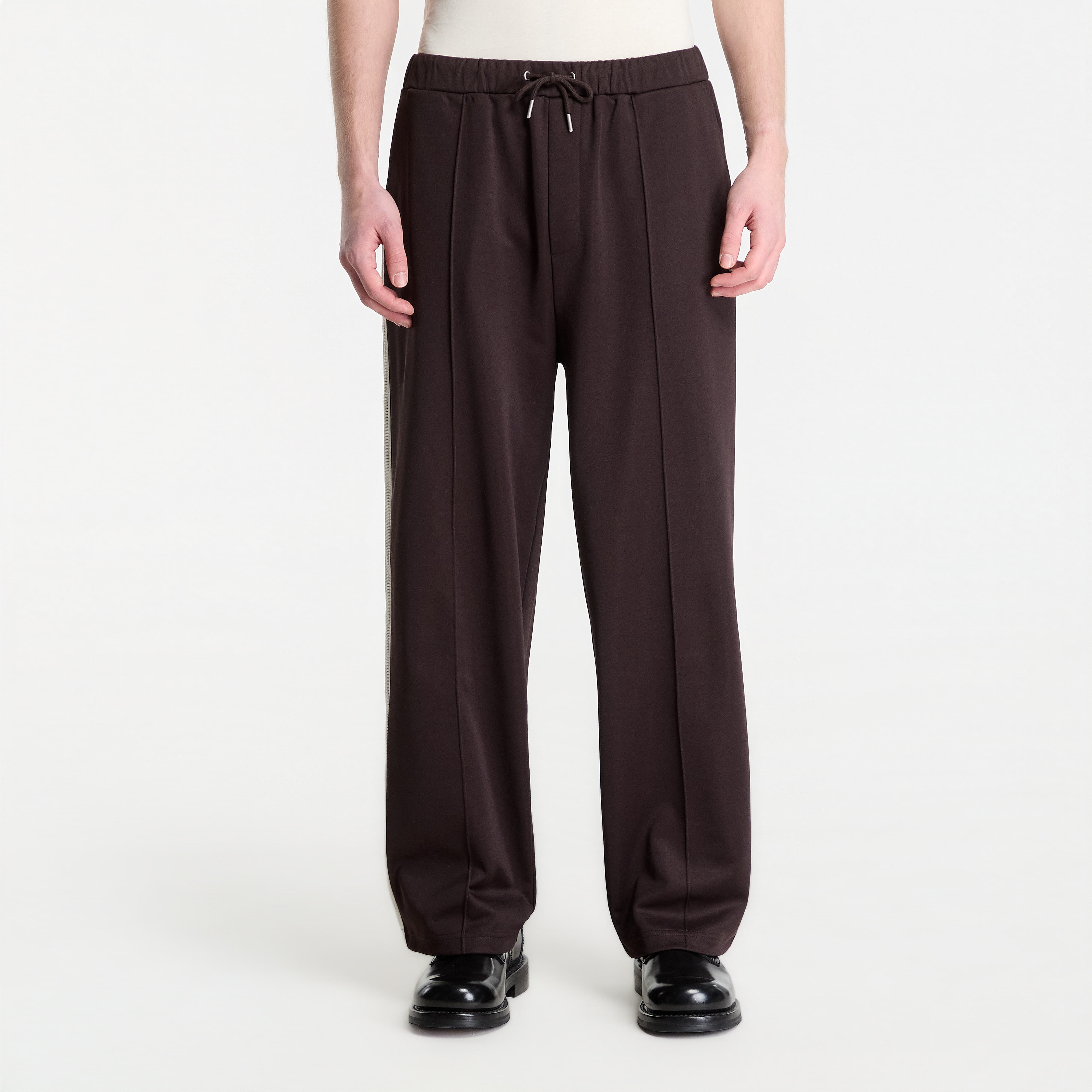 Joggingbukser FRED PERRY Tennis Net Tape Track Pant Rich Brown S