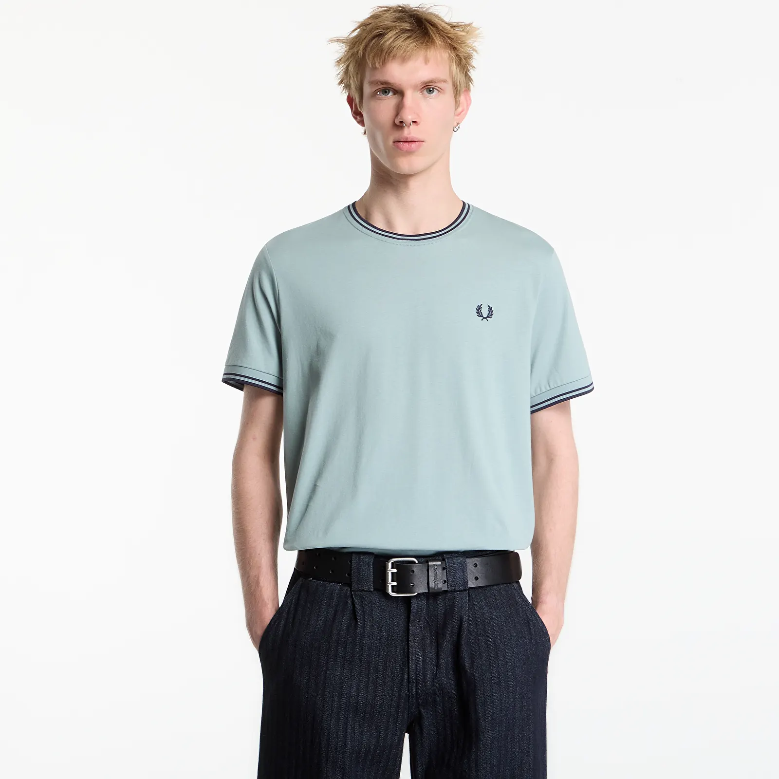 T-Shirts FRED PERRY Twin Tipped T-shirt White