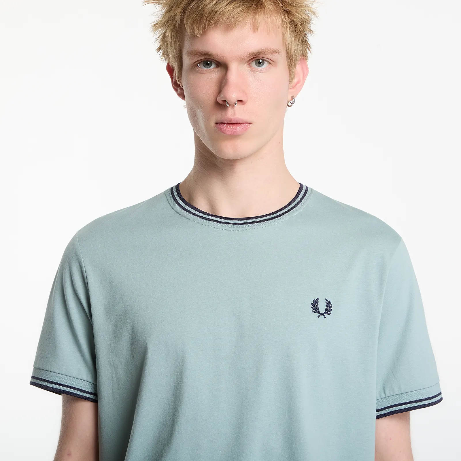T-Shirts FRED PERRY Twin Tipped T-shirt White