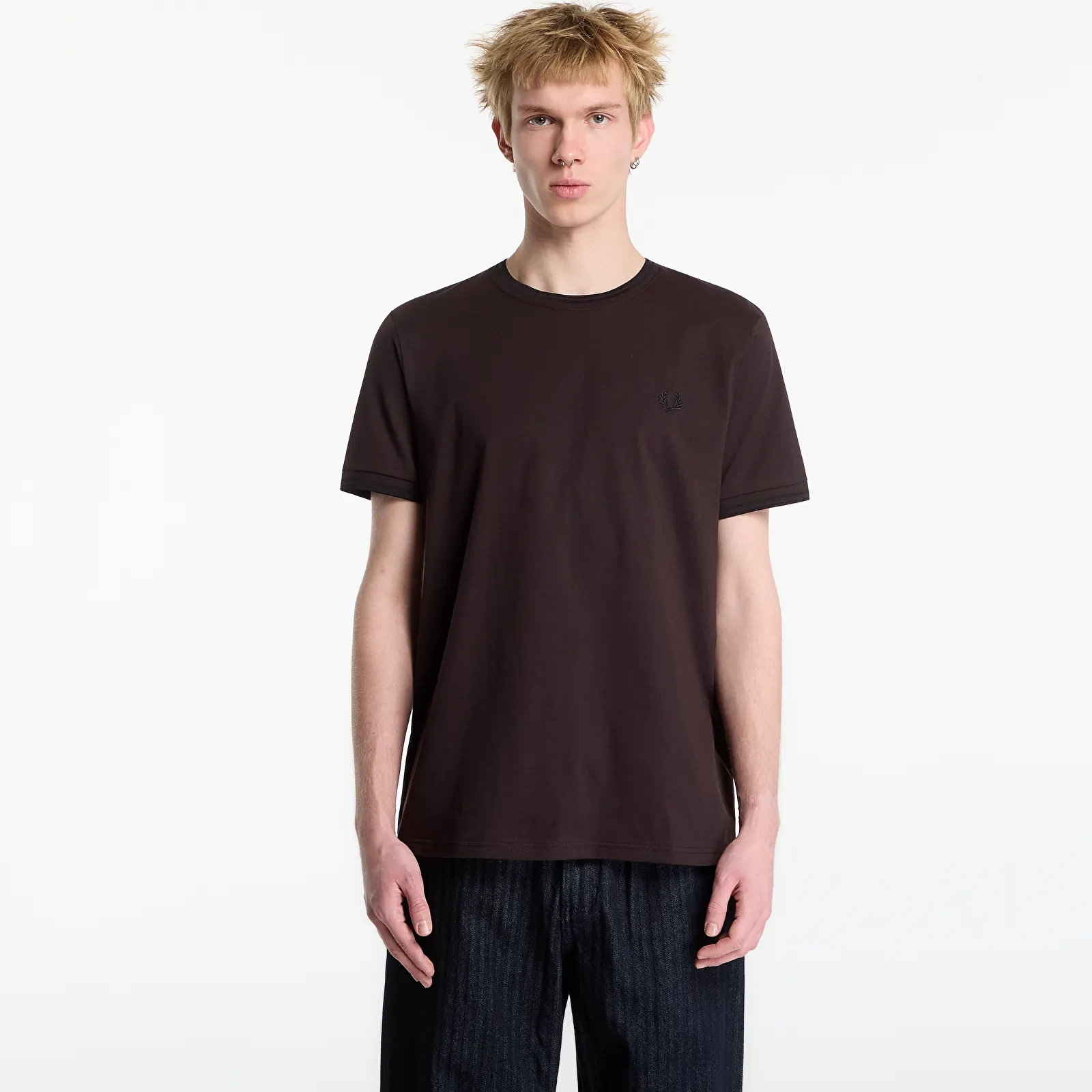 T-shirts  FRED PERRY Twin Tipped T-shirt White