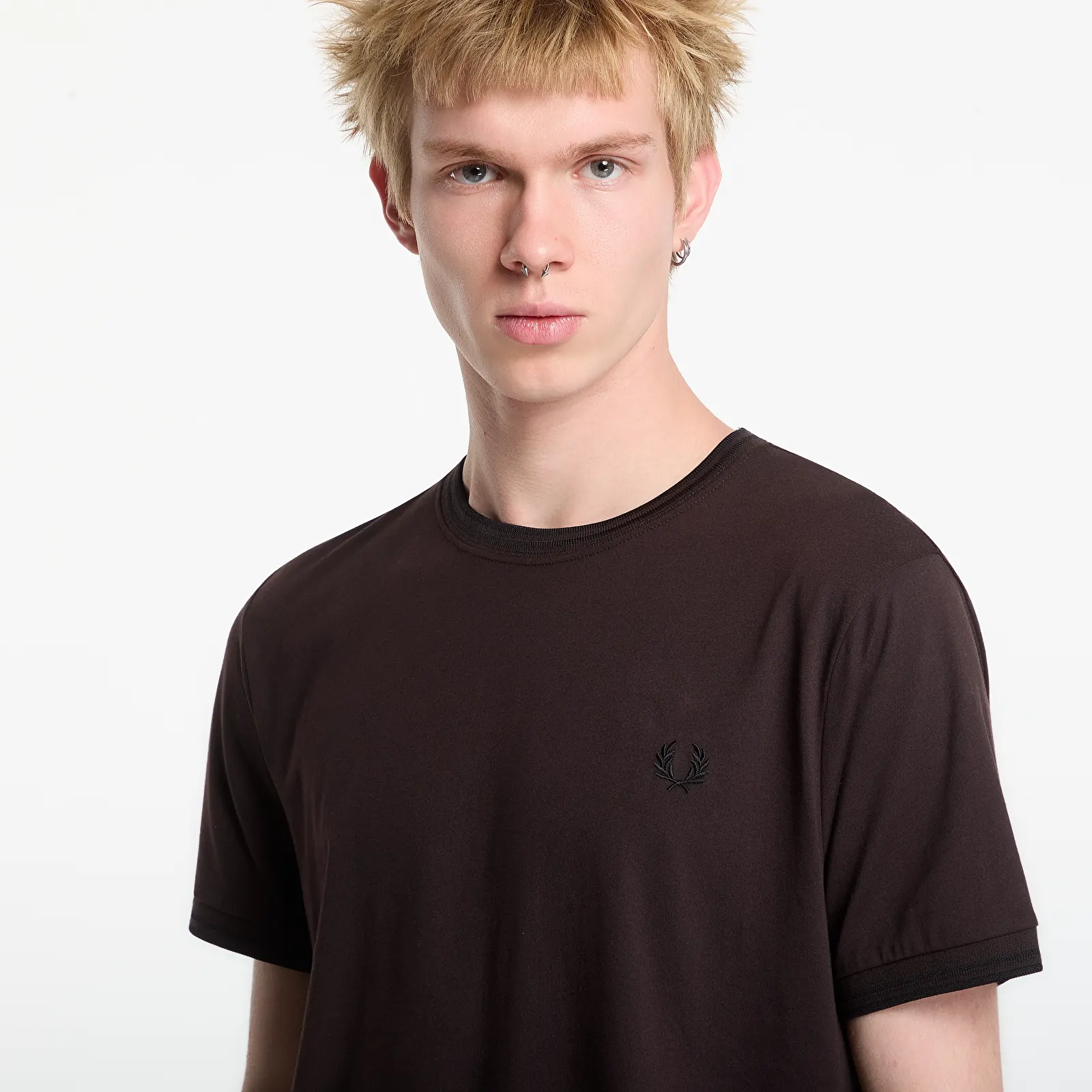 T-shirts  FRED PERRY Twin Tipped T-shirt White