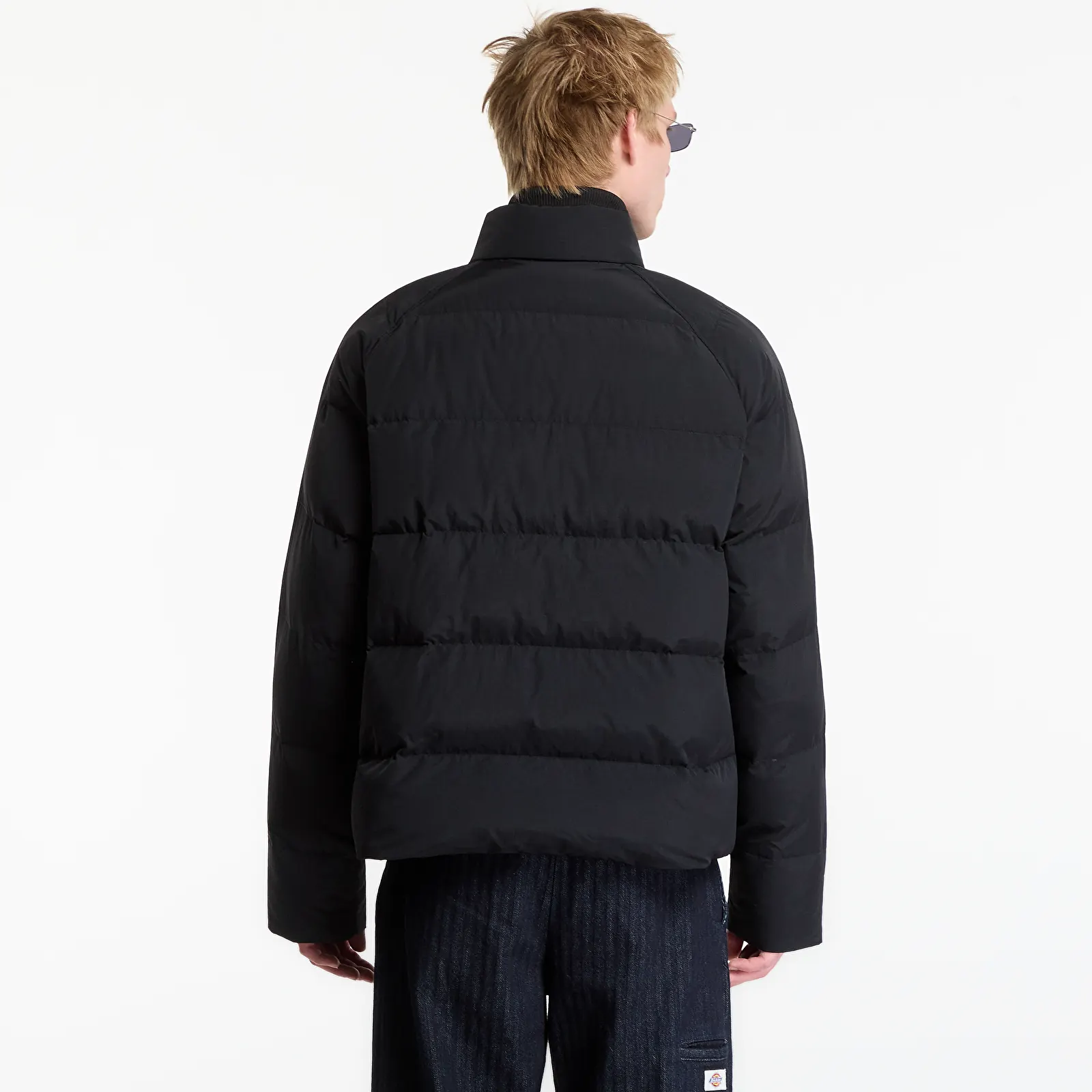 Куртки FRED PERRY Raglan Sleeve Padded Jacket Black