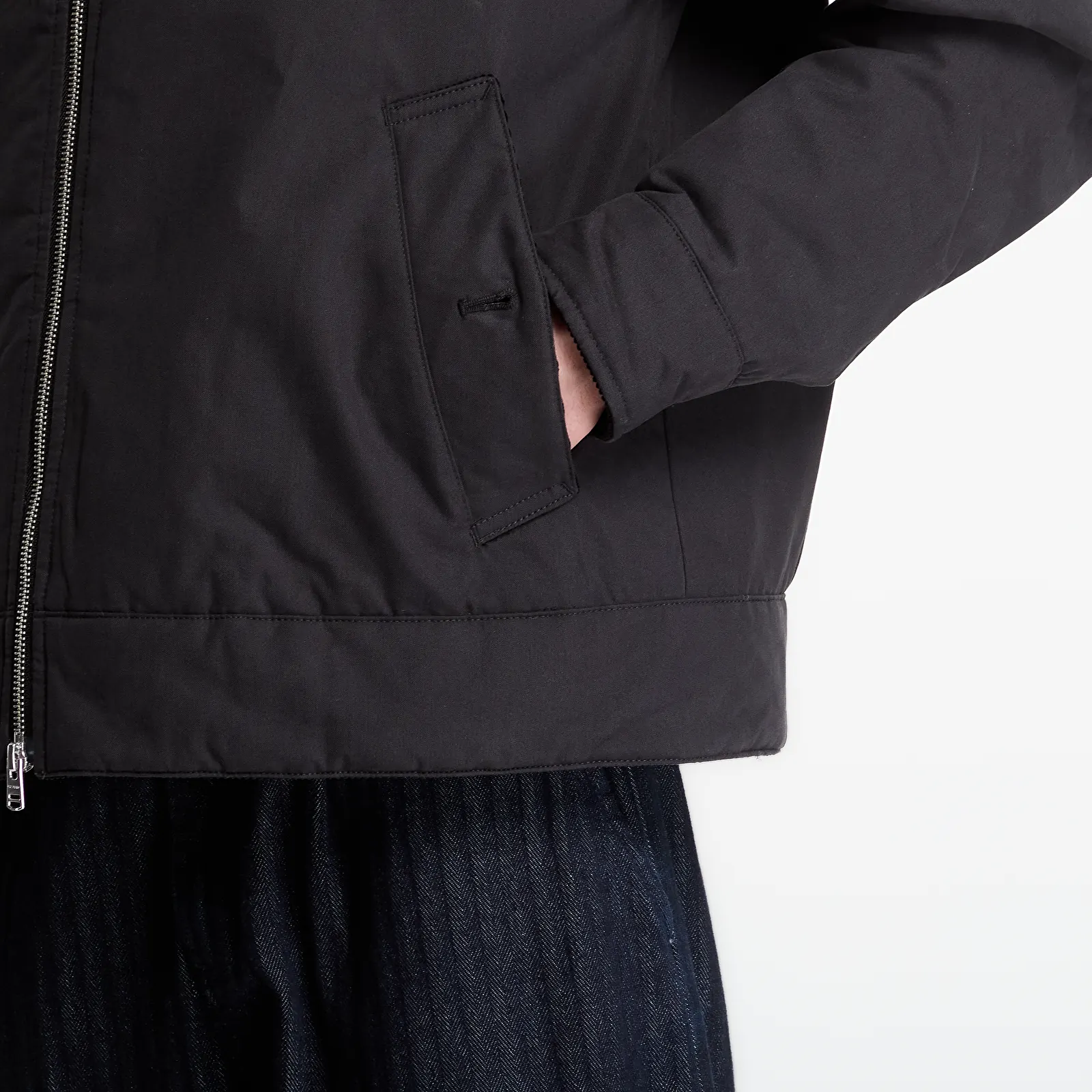 Jackor FRED PERRY Cotton Caban Jacket Black