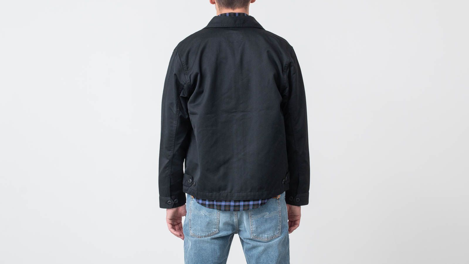 Jackets Carhartt WIP Modular Jacket Black Rinsed
