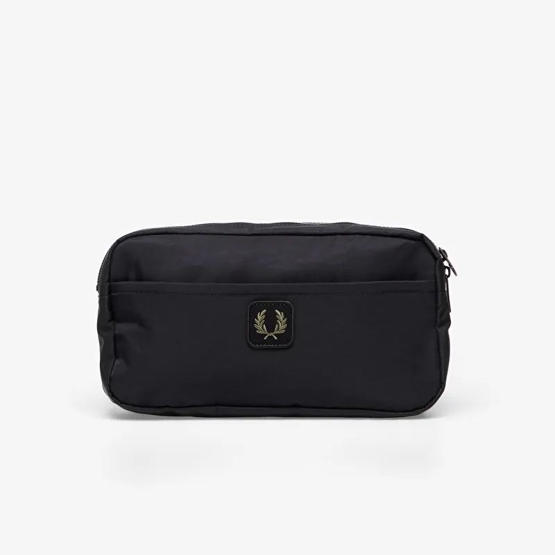 Torba FRED PERRY Crinkle Nylon Crossbody Black