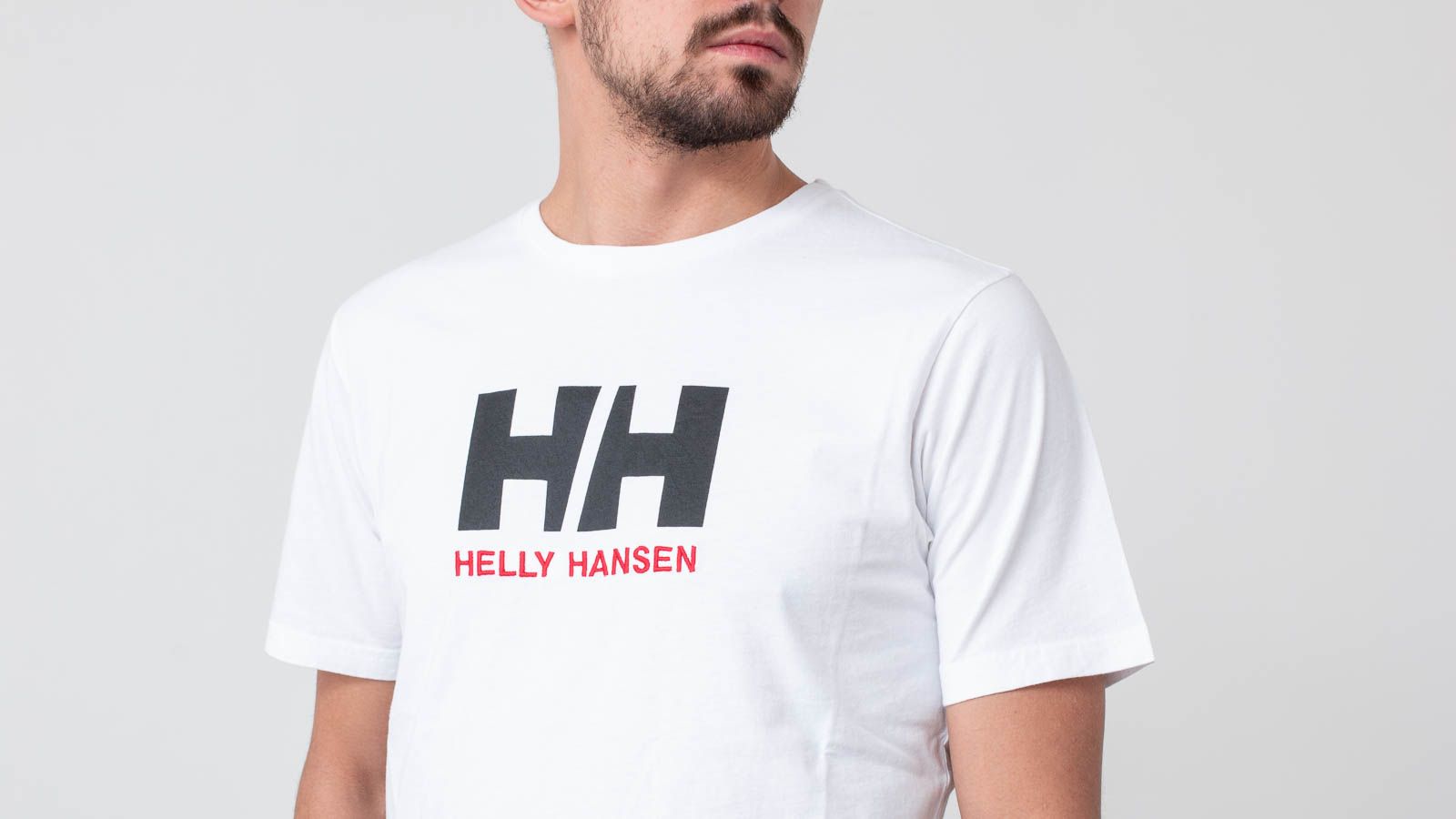 Tričká Helly Hansen Logo Tee White