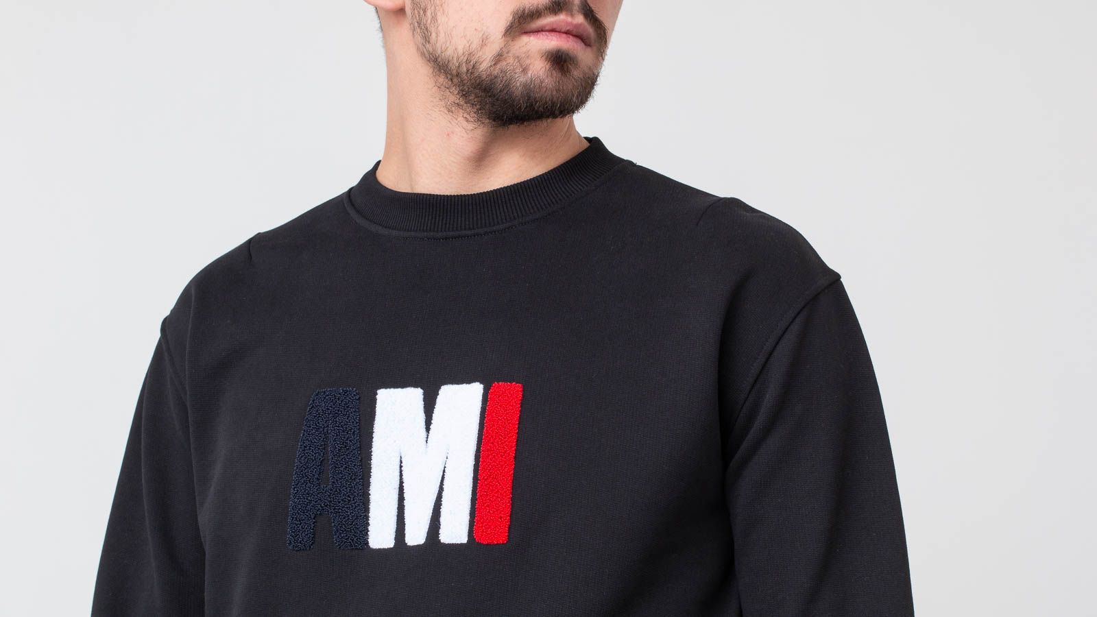 Sweatshirts Alexandre Mattiussi Big Ami Sweatshirt Black