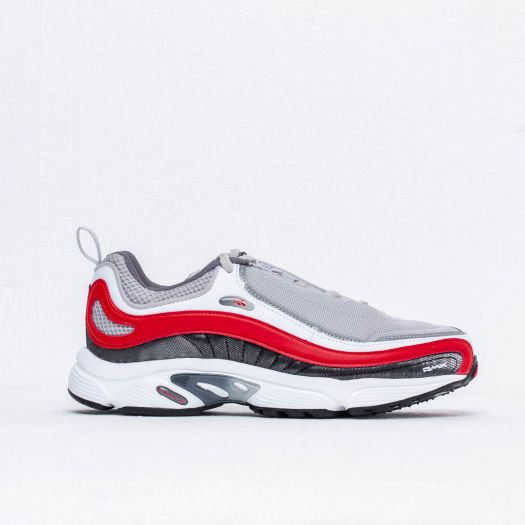 Men s shoes Reebok Daytona DMX Skull Grey Shark White Red Footshop