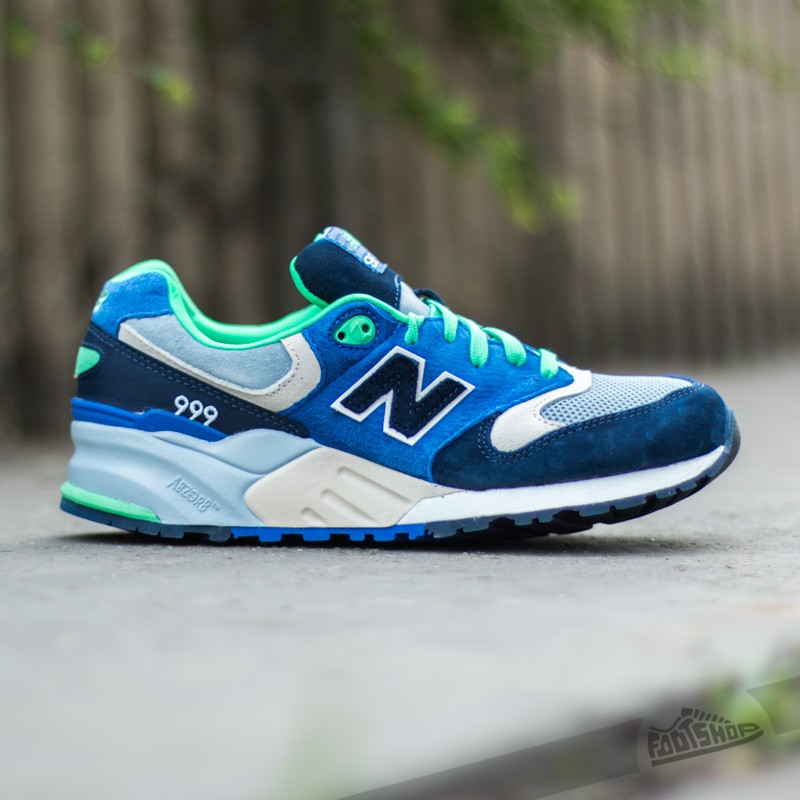 Scarpe uomo New Balance ML999OBB Blue/Green