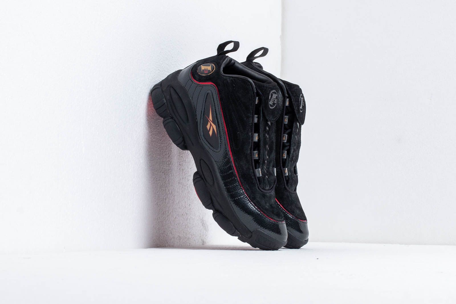 Men s shoes Reebok Iverson Legacy Black White Red Brass Footshop