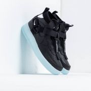 air force 1 mid utility black half blue