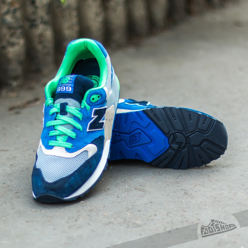 Scarpe uomo New Balance ML999OBB Blue/Green
