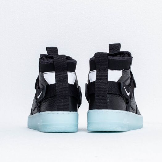 Nike air force 1 utility mid black/ half blue-white hotsell