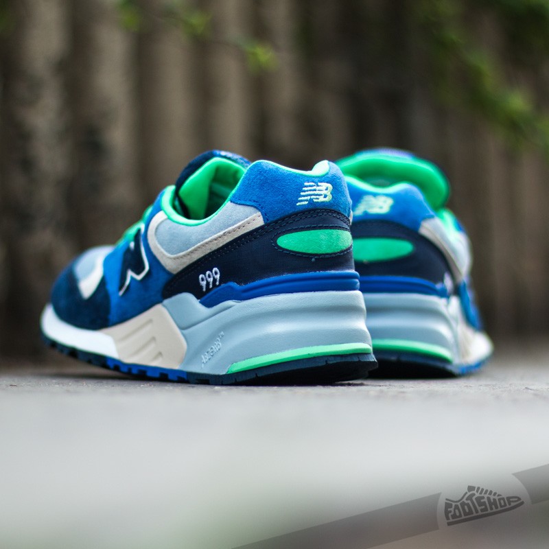Scarpe uomo New Balance ML999OBB Blue/Green