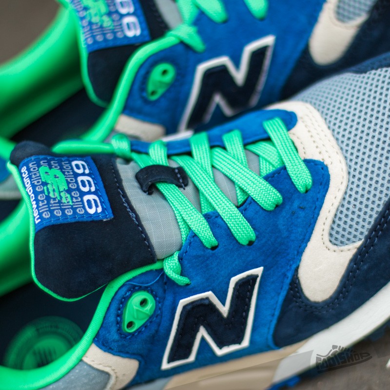Scarpe uomo New Balance ML999OBB Blue/Green