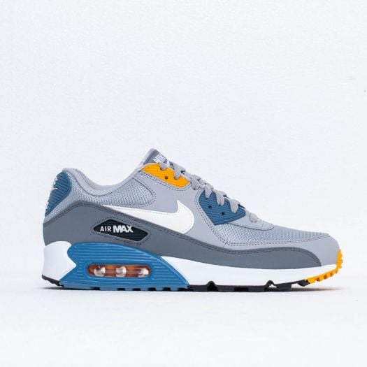 Herren Sneaker und Schuhe Nike Air Max 90 Essential Wolf Grey White Indigo Storm Footshop