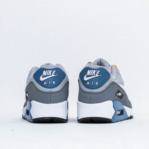Men s shoes Nike Air Max 90 Essential Wolf Grey White Indigo Storm Footshop