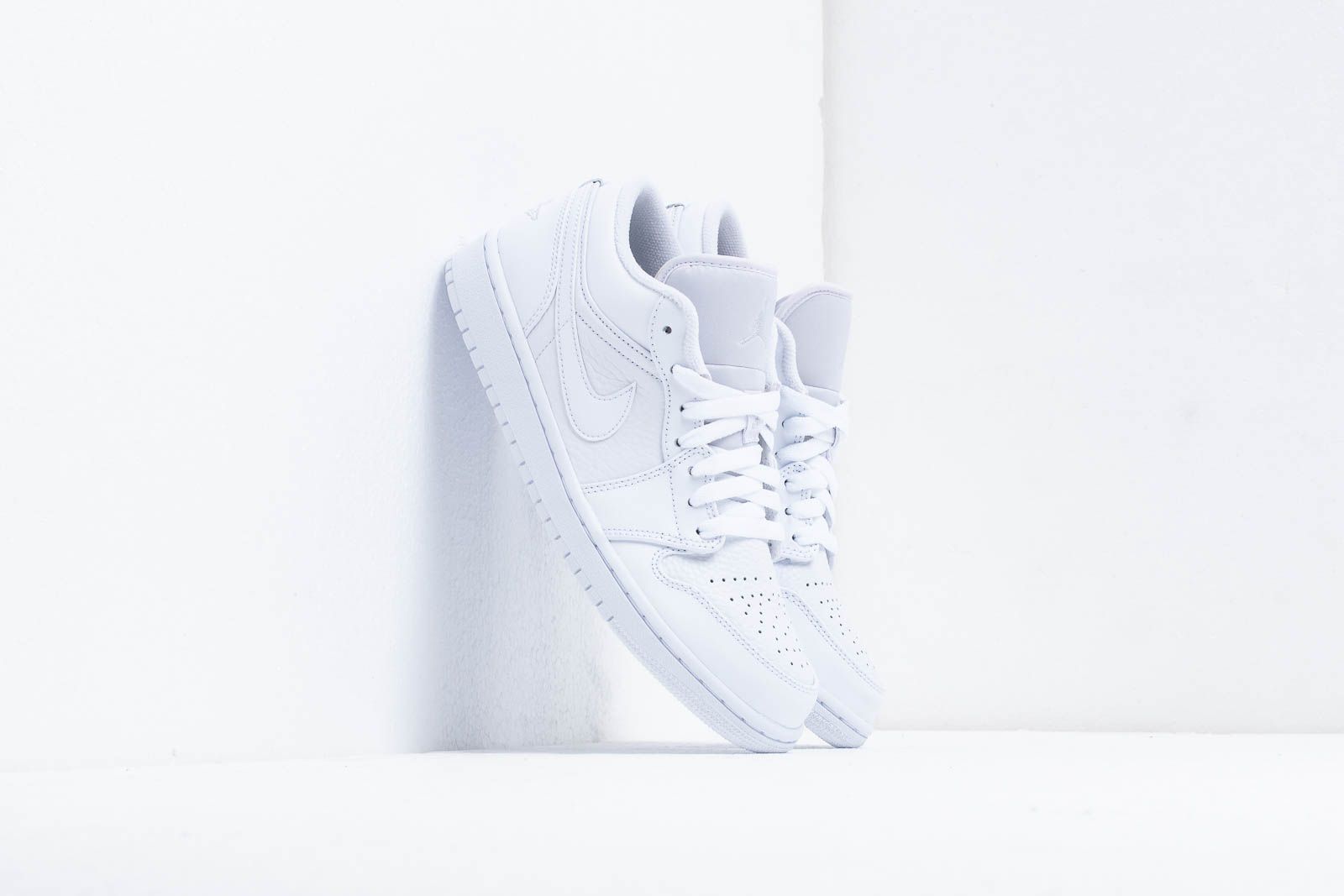 Men's shoes Air Jordan 1 Low White/ Pure Platinum-White