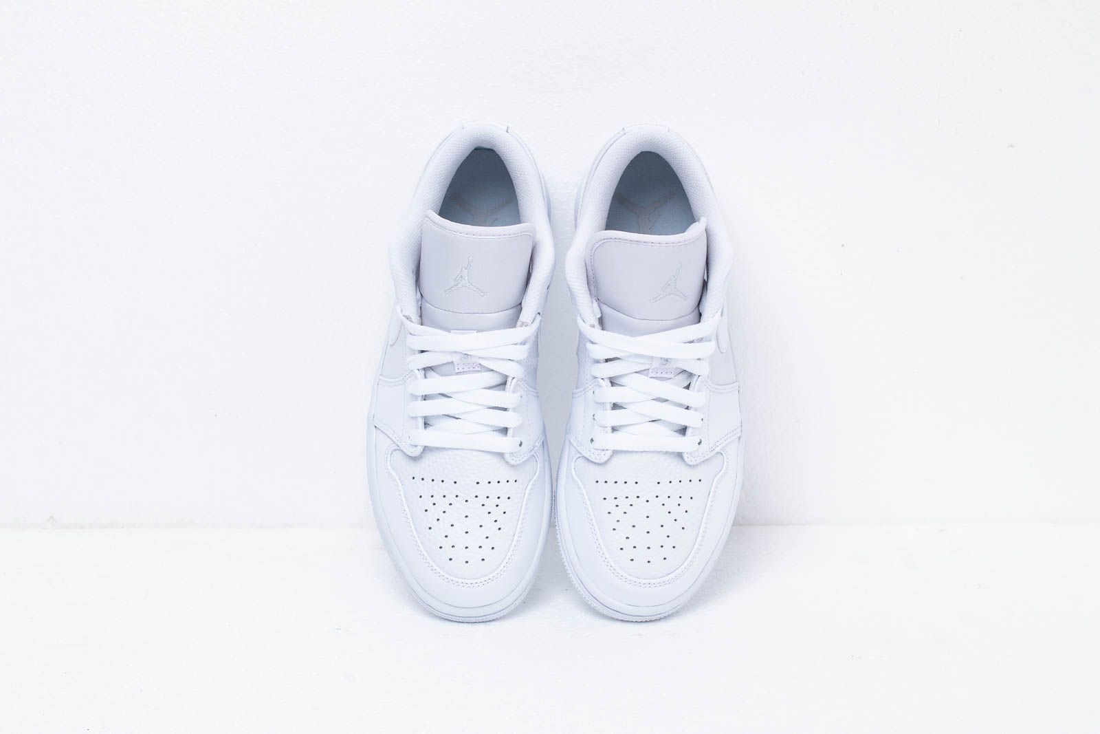 Men's shoes Air Jordan 1 Low White/ Pure Platinum-White