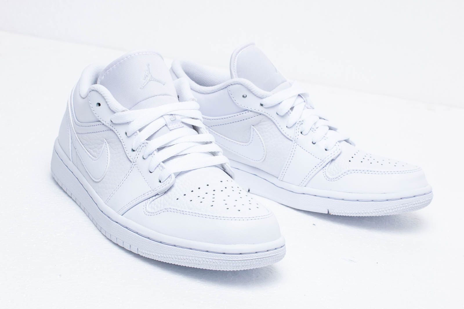 Men's shoes Air Jordan 1 Low White/ Pure Platinum-White