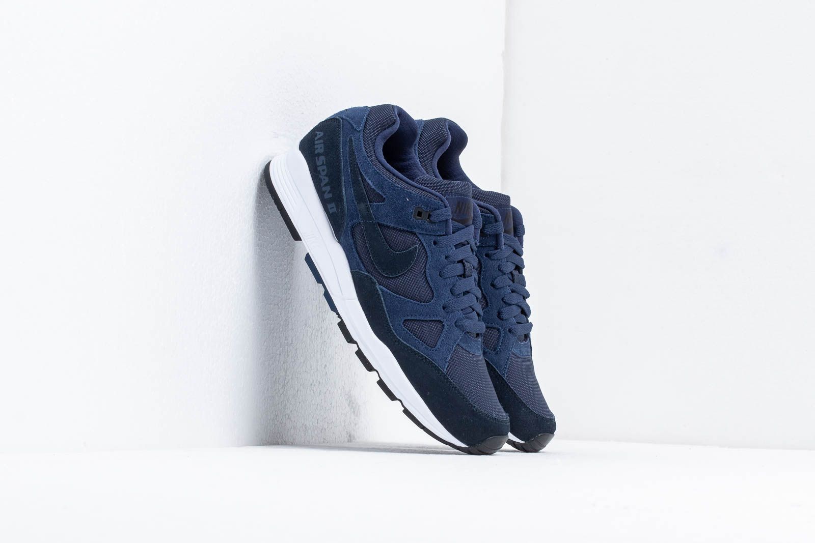 Men's shoes Nike Air Span II Se Sp19 Midnight Navy/ Dark Obsidian-Black-White