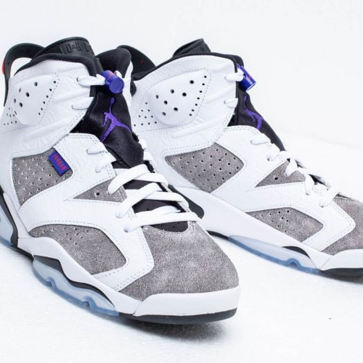 Shoes Air Jordan 6 Retro Ltr White Dark Concord Black Infrared 23 Footshop