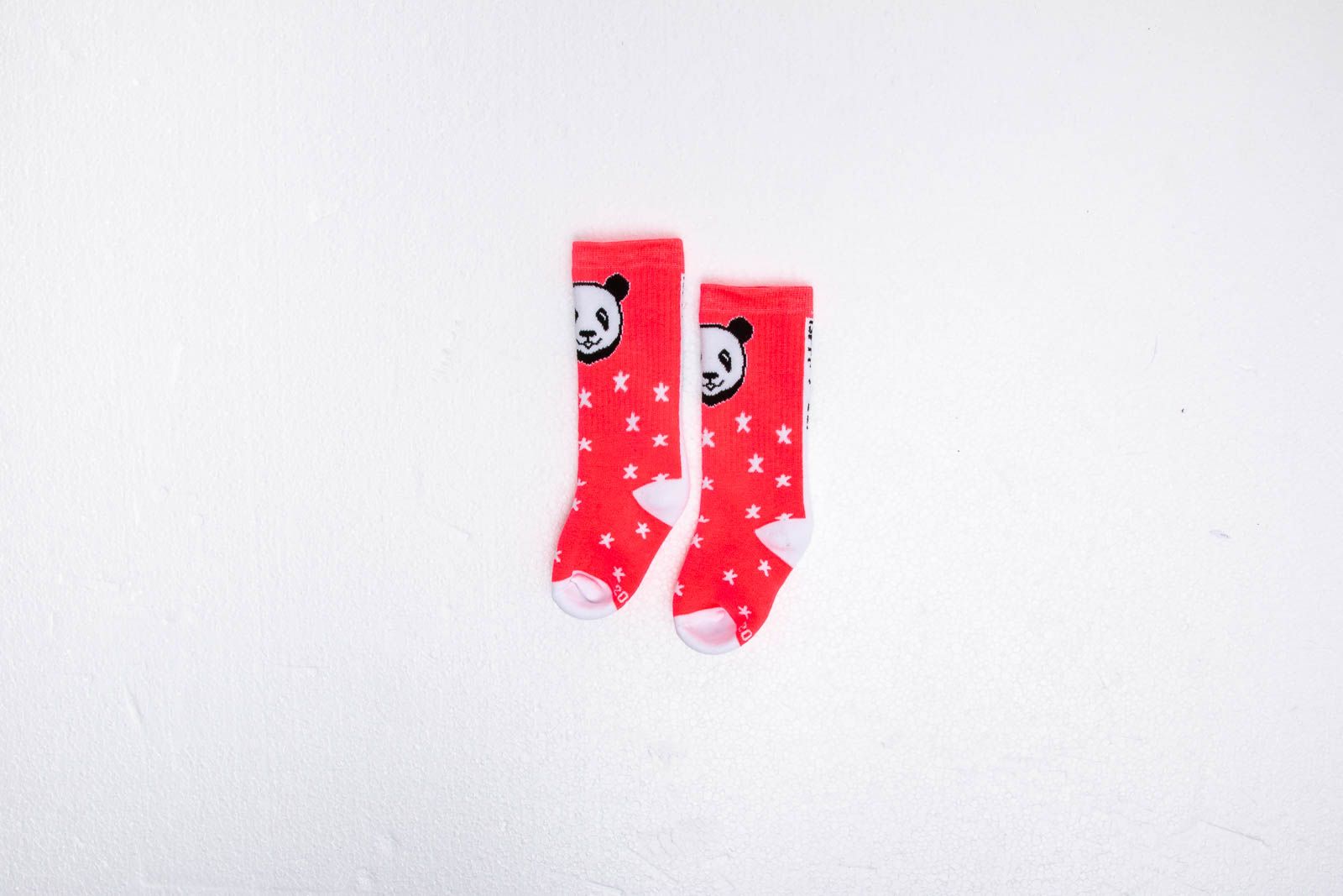 Zoknik LoowFAT KIDS Panda Socks Pink