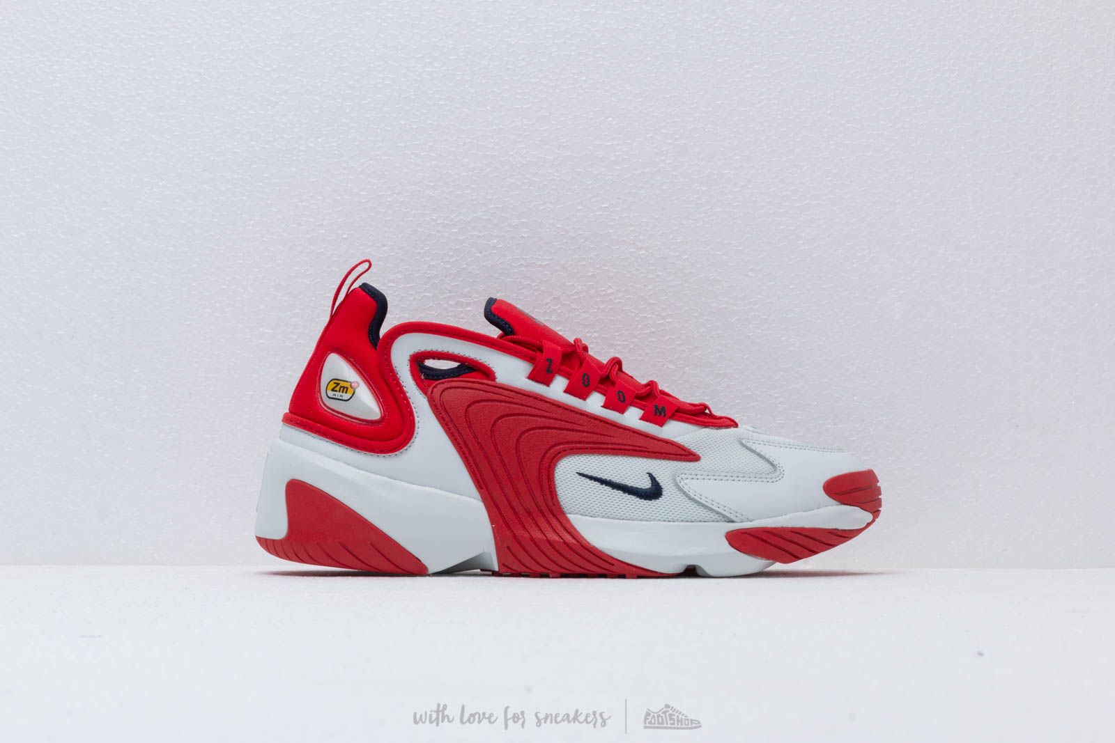 Men s shoes Nike Zoom 2K Off White Obsidian University Red Footshop