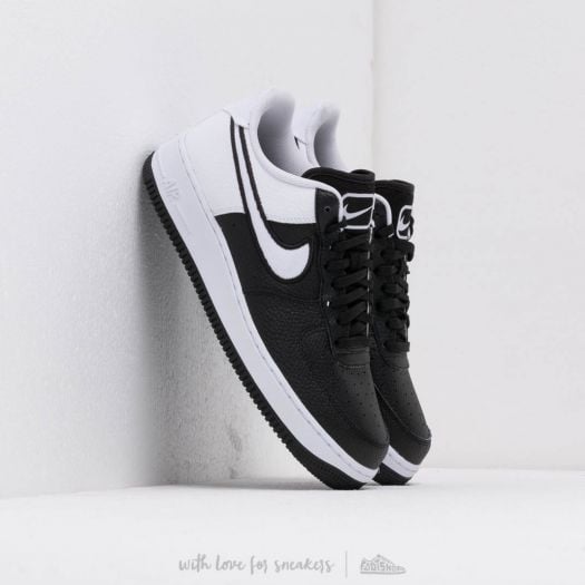 Men s shoes Nike Air Force 1 07 Lv8 1 Black White Footshop
