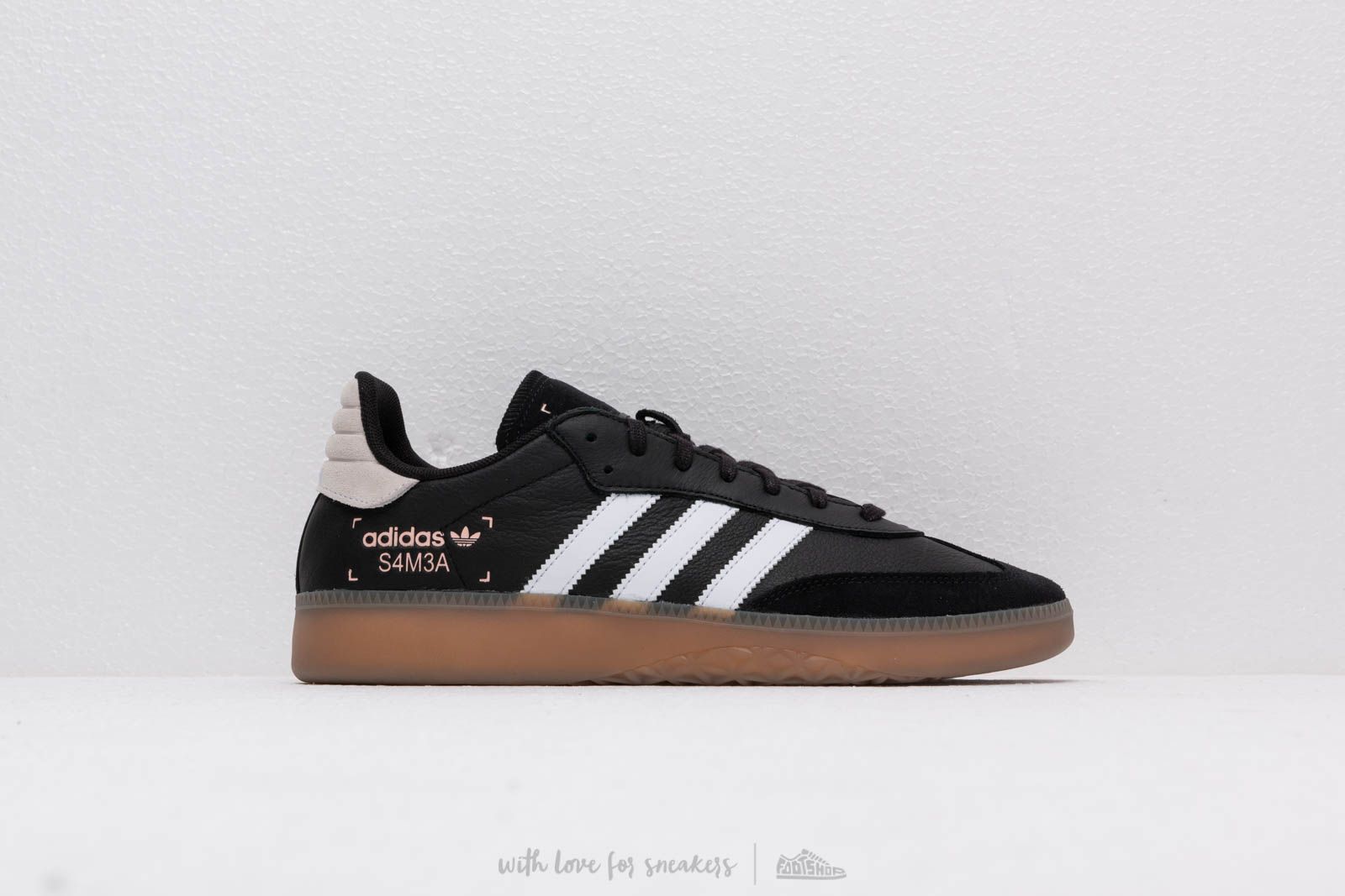 Men s shoes adidas Samba Rm Core Black Ftw White Cleora Footshop