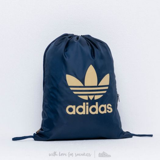 Bags backpacks adidas Trefoil Gym Sack Collegiate Navy Raw Sand Footshop
