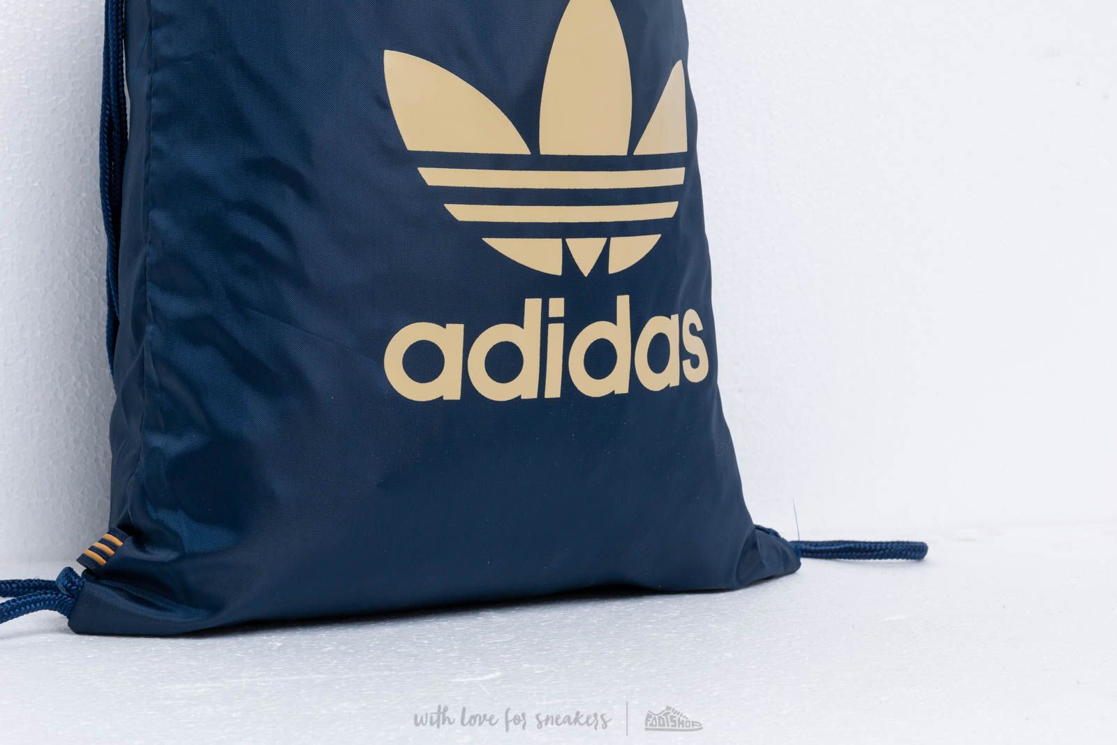 Taschen und Rucksäcke adidas Trefoil Gym Sack Collegiate Navy/ Raw Sand