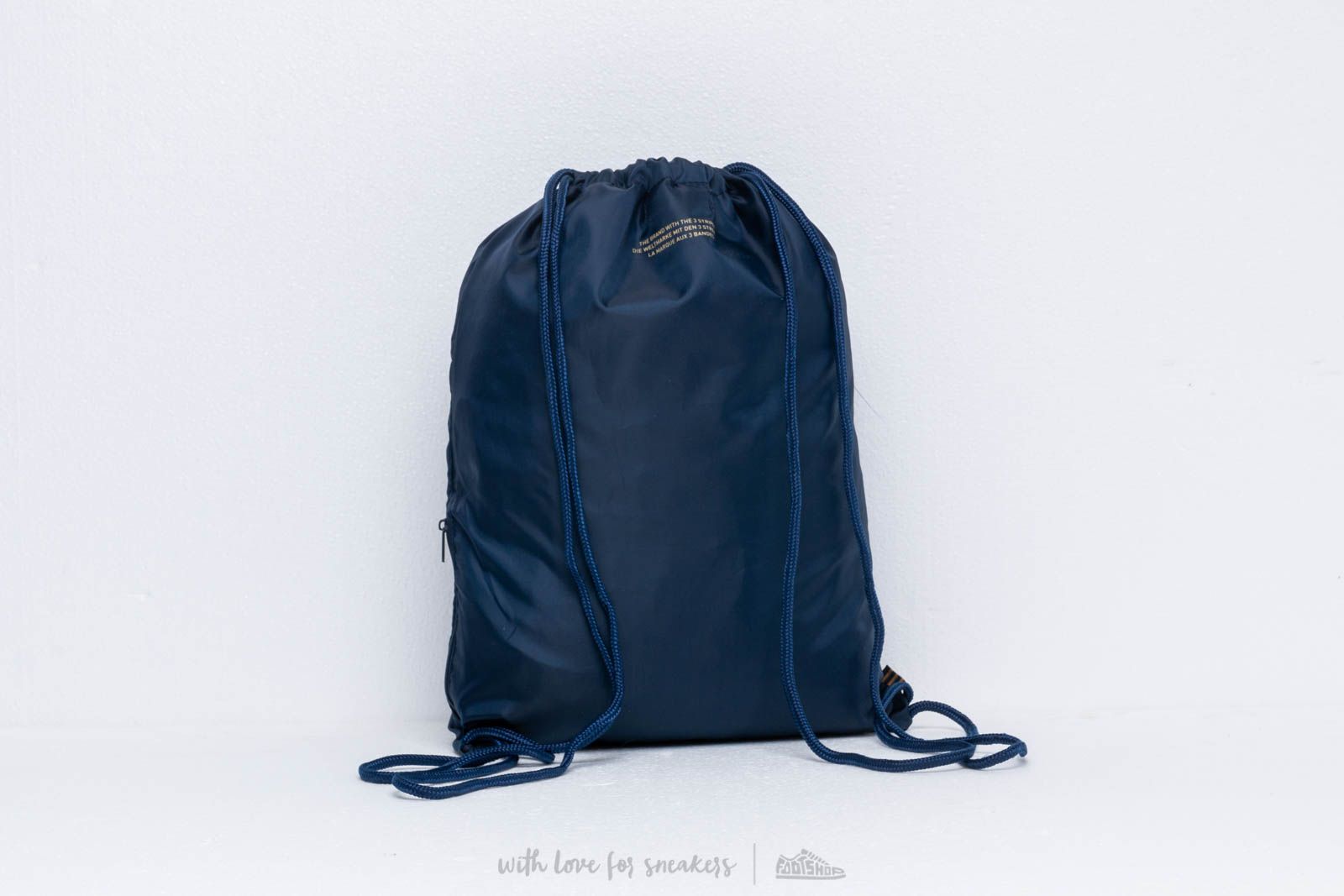 Taschen und Rucksäcke adidas Trefoil Gym Sack Collegiate Navy/ Raw Sand