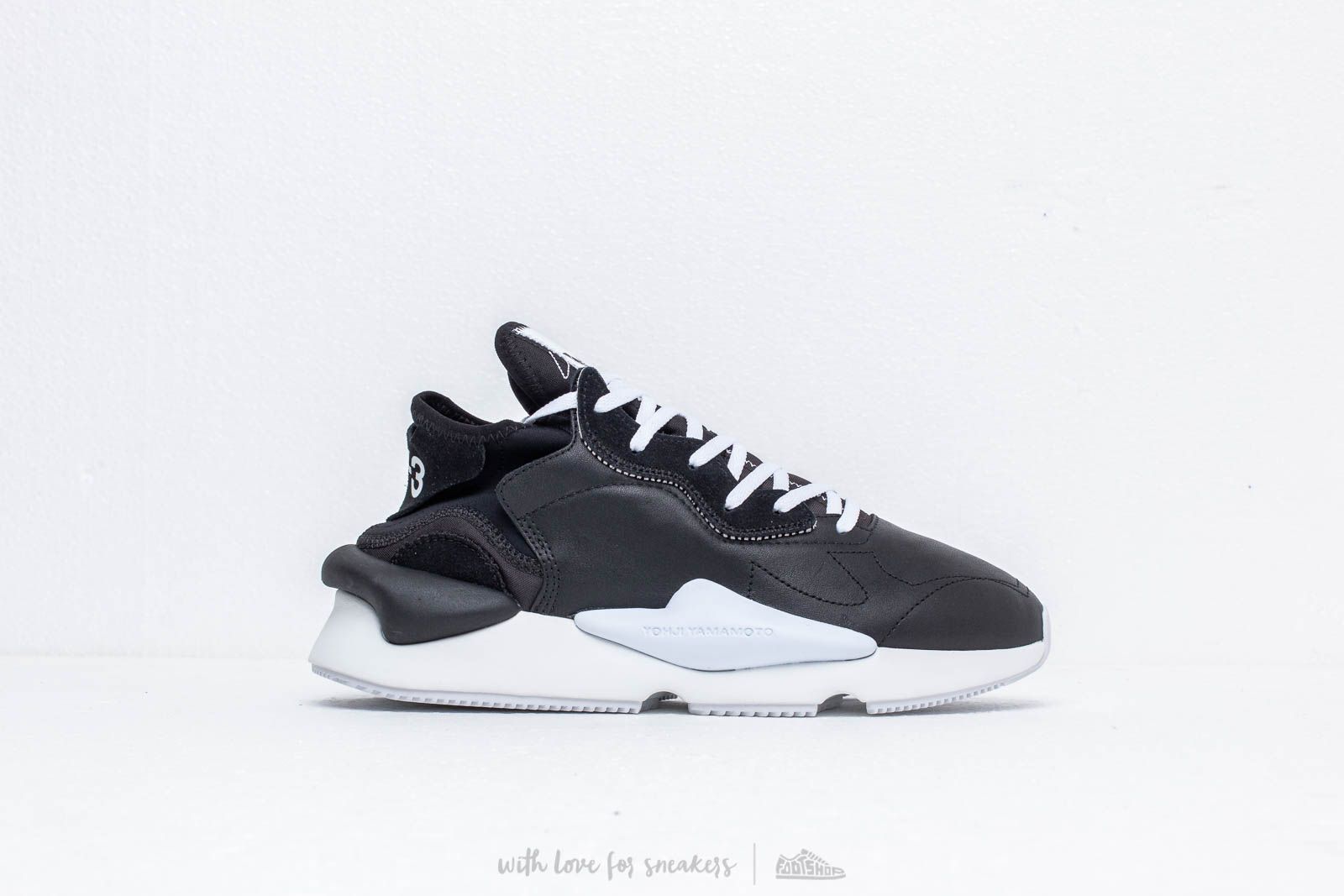 Pánske tenisky a topánky Y-3 Kaiwa Core Black/ Core Black/ Ftw White
