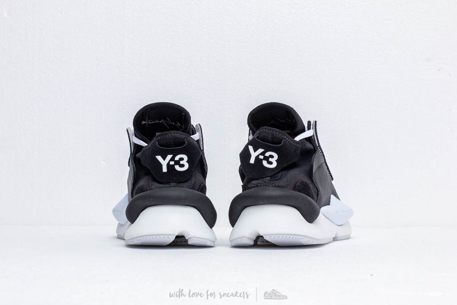 Pánske tenisky a topánky Y-3 Kaiwa Core Black/ Core Black/ Ftw White