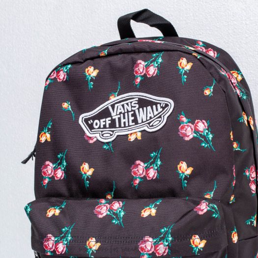 Vans off the wall backpack floral store