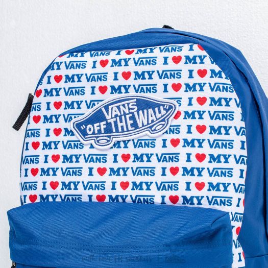 Zaini Vans Realm Backpack Blue Footshop